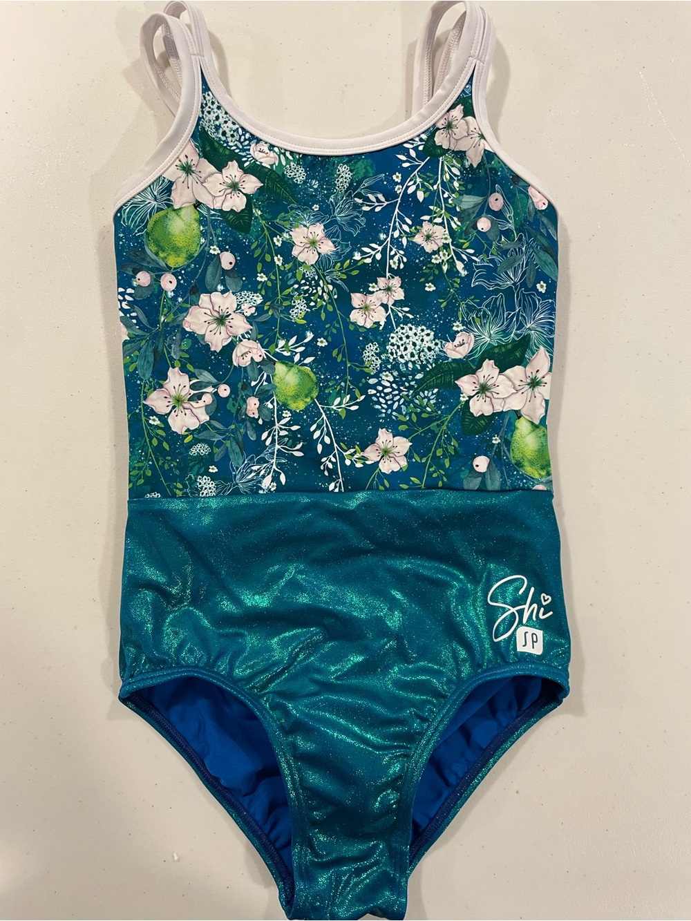 SylviaP x Shi sz8 Green Goddess leotard